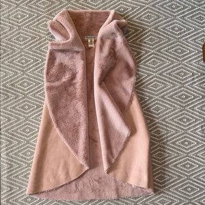 See And Be Seen Faux Fur/ Suede Vest